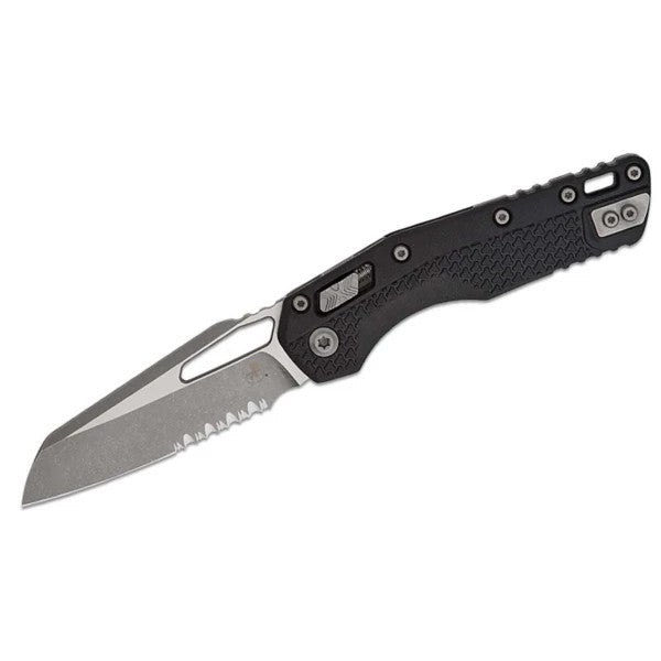 MSI® S/E Apocalyptic® Tri-Grip Injection Molded Partial Serrated Black (210T-11APPMBK)