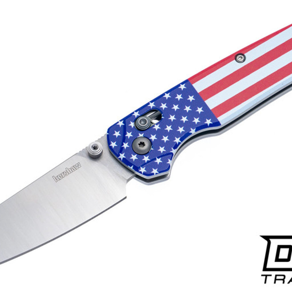 Kershaw Knives Bel Air American Flag, MagnaCut