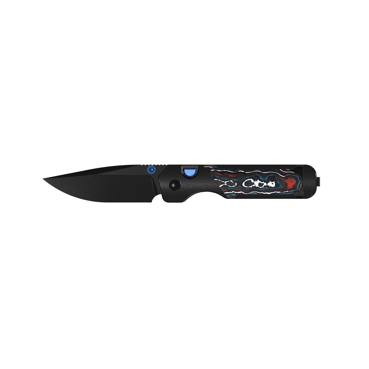 Kizer Militaw 315 KwikSwap Aluminum FatCarbon Nebula