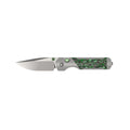 Militaw 315 KwikSwap™ | Kizer Button Liner Lock™ | M390 + Satin | Aluminum & FatCarbon Jungle Wear | KizerB™ 3634.31BDA2