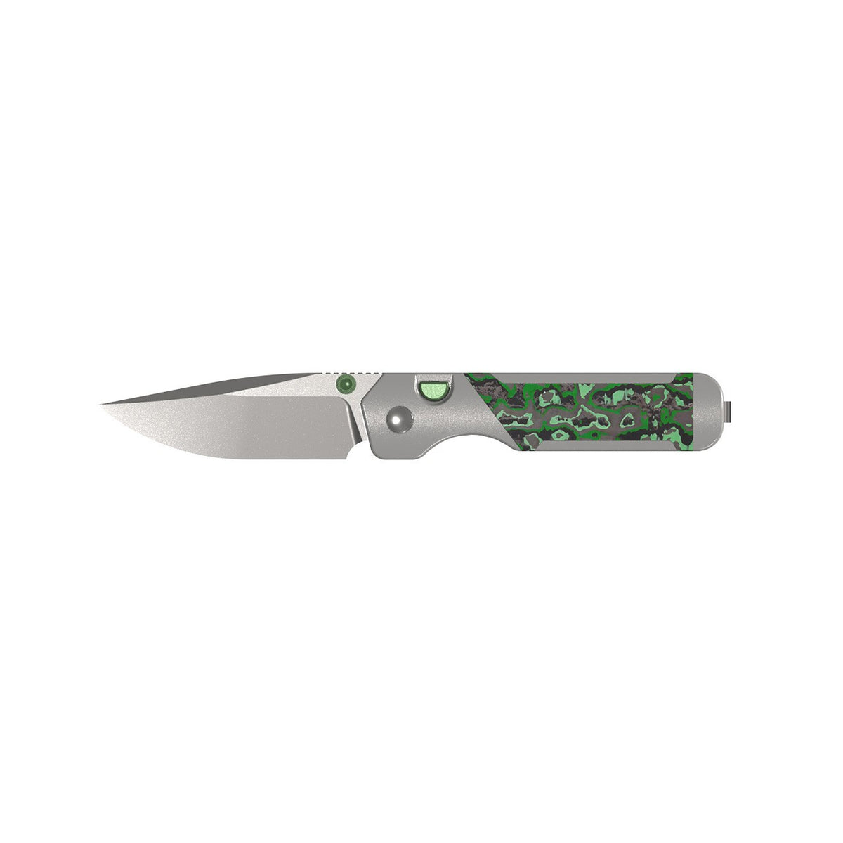 Militaw 315 KwikSwap™ | Kizer Button Liner Lock™ | M390 + Satin | Aluminum & FatCarbon Jungle Wear | KizerB™ 3634.31BDA2