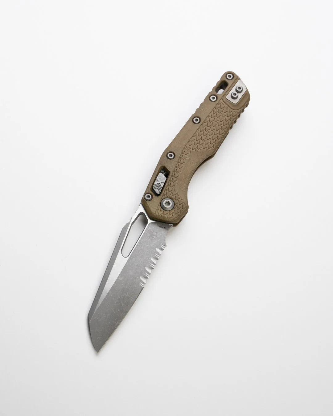 MSI® S/E Apocalyptic® Tri-Grip Polymer Partial Serrated Dark Earth (210T-11APPMDE)