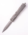 Microtech Dirac Delta D/E Apocalyptic Standard Natural Clear (227-10APNC