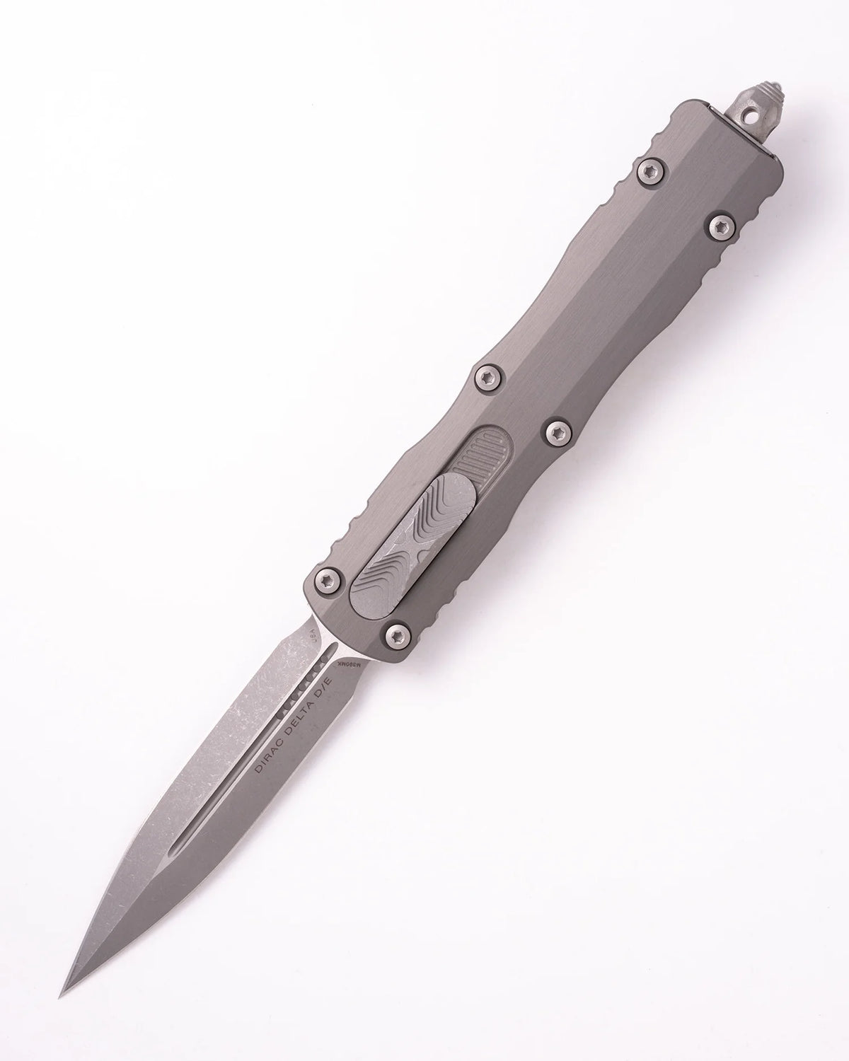 Microtech Dirac Delta D/E Apocalyptic Standard Natural Clear (227-10APNC
