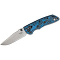 Hogue Deka Folding Knife, Clip Point Blade, Blue Lava G10