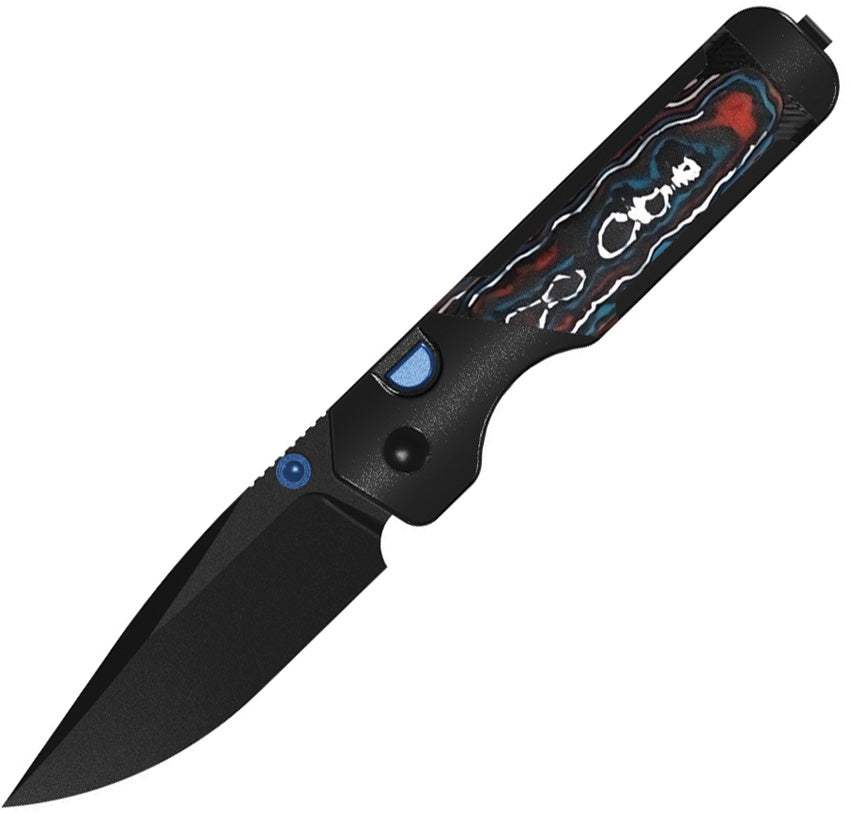 Kizer Militaw 315 KwikSwap Aluminum FatCarbon Nebula