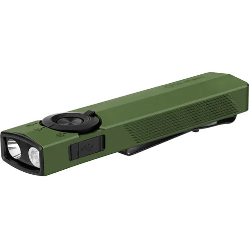 Olight ArkPro LED Flashlight 1500 Lumens with UV and Green Laser, OD Green