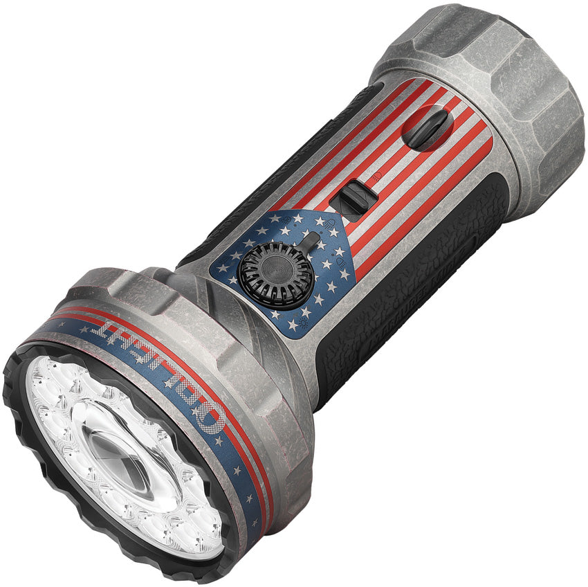Olight Marauder Mini 2 Compact Powerful Flashlight Stars & Stripes, 10,000 Lumens