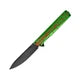 OKnife AION Zombie Green Flipper Folding Pocket Knife