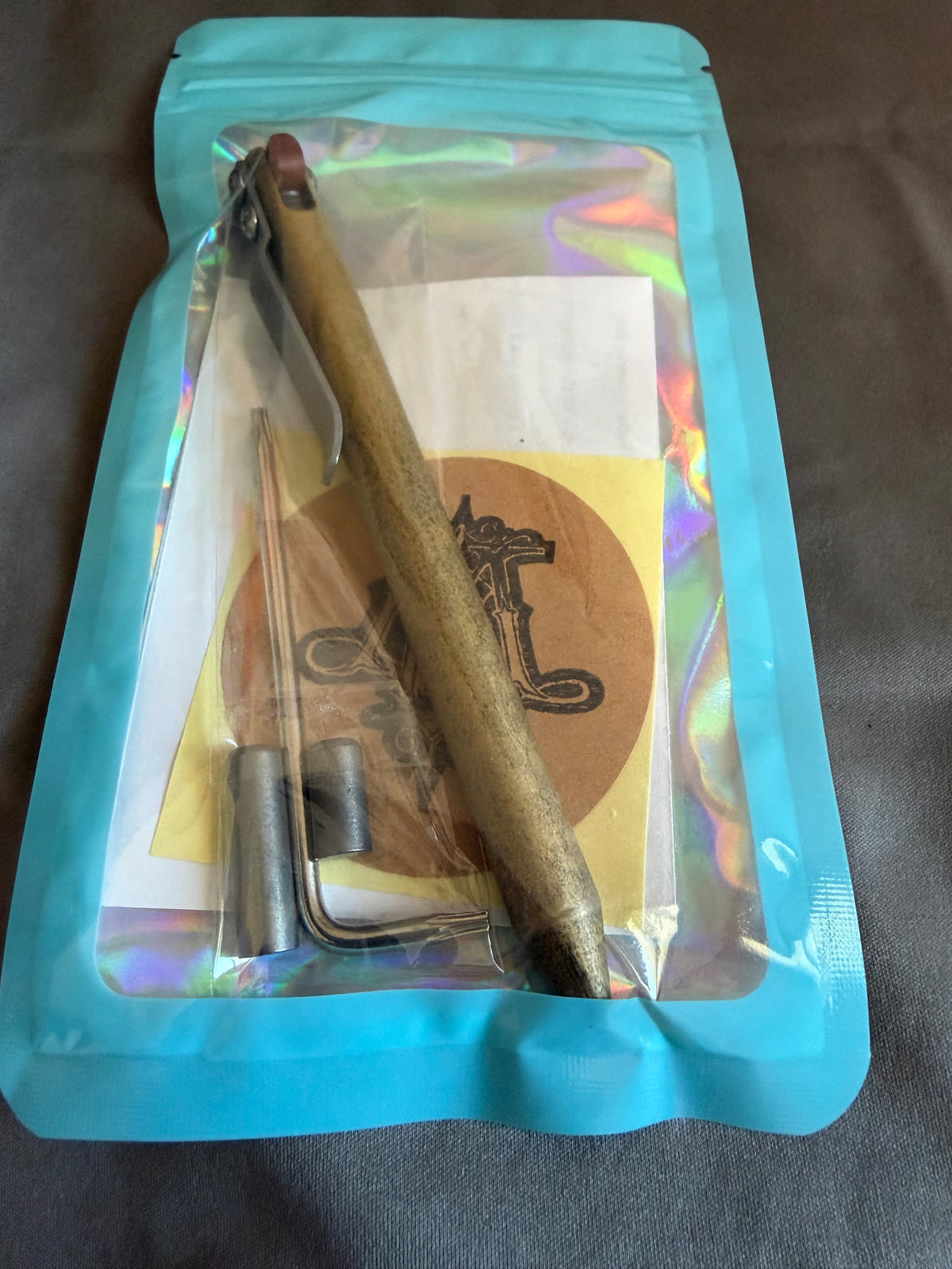 Maverick Customs Flipper Pen, Brass