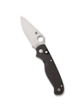 SPYDERCO BUTTONUP™ CARBON FIBER, PLAIN EDGE, SATIN FINISH, (C275CFP)