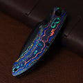 Kansept Falk | Thumb Stud | 80S Camo Carbon Fiber | 3.31" Elmax Blade | Cédric Destombes Designed | K1142A2