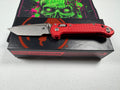 Microtech L.U.D.T.® RAM-LOK® T/E STONEWASH FRAG PATTERN RED (1136RL-10FRRD)