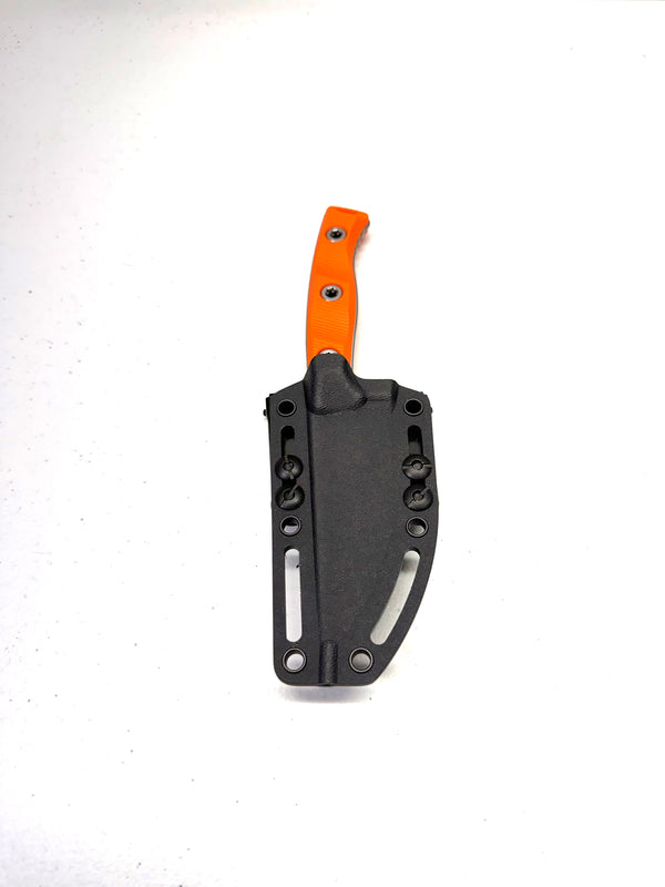 Microtech Akris Stonewash Standard G-10 Ember with Black Kydex Sheath (95-10EM-5)