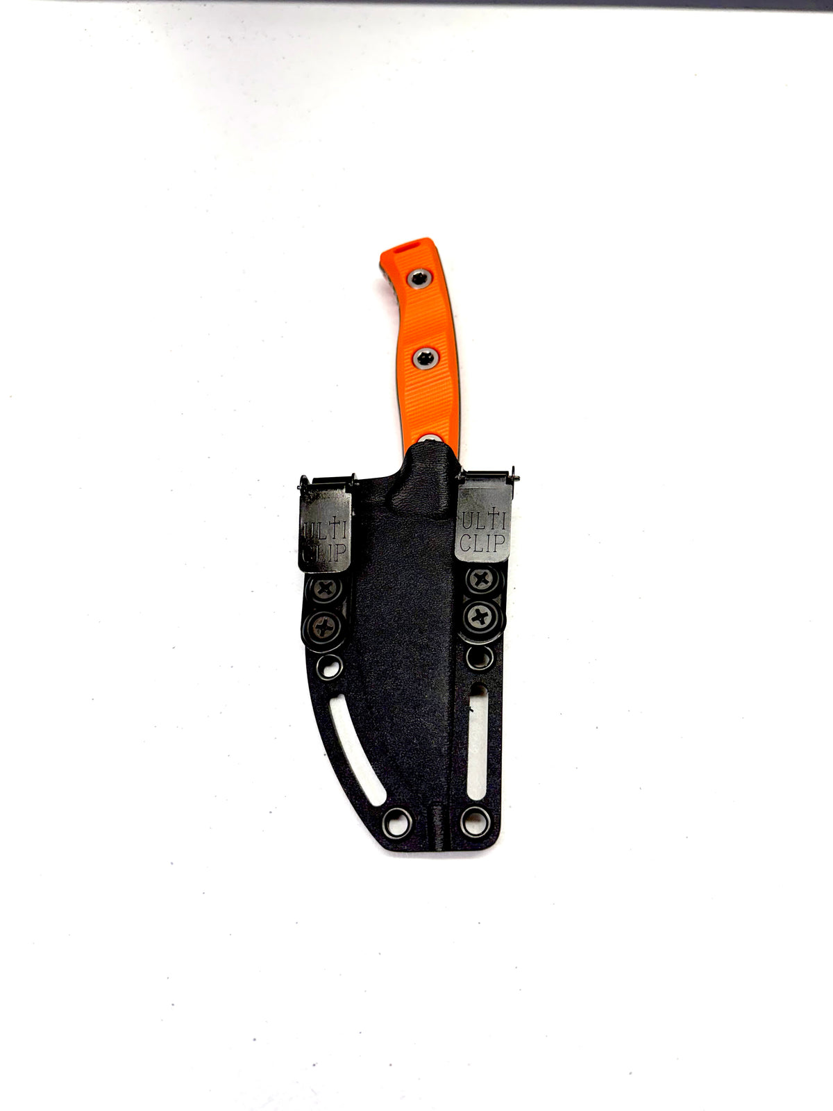 Microtech Akris Stonewash Standard G-10 Ember with Black Kydex Sheath (95-10EM-5)