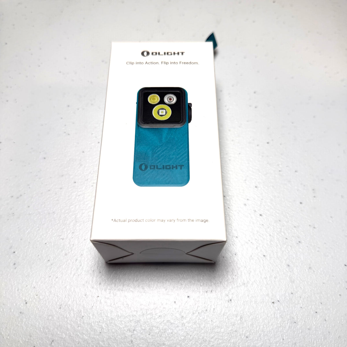 Olight Oclip 2 Pro, 530 lumens, Tidal Blue
