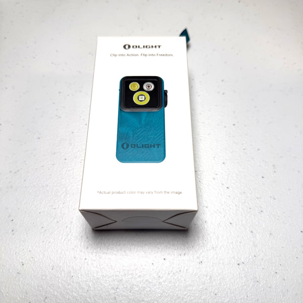 Olight Oclip 2 Pro, 530 lumens, Tidal Blue