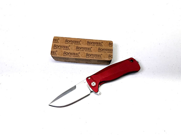 Lionsteel SR22 Red Aluminum