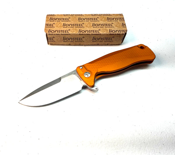 Lionsteel SR22 Orange Aluminum