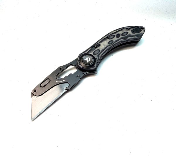 Dreamtech Utility Knife, Grey Micarta (D4518MG)