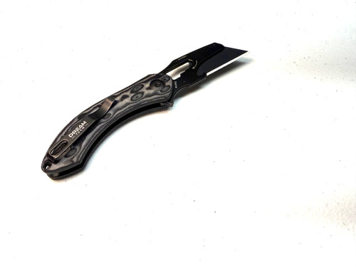 Dreamtech Utility Knife, Grey Micarta (D4518MG)