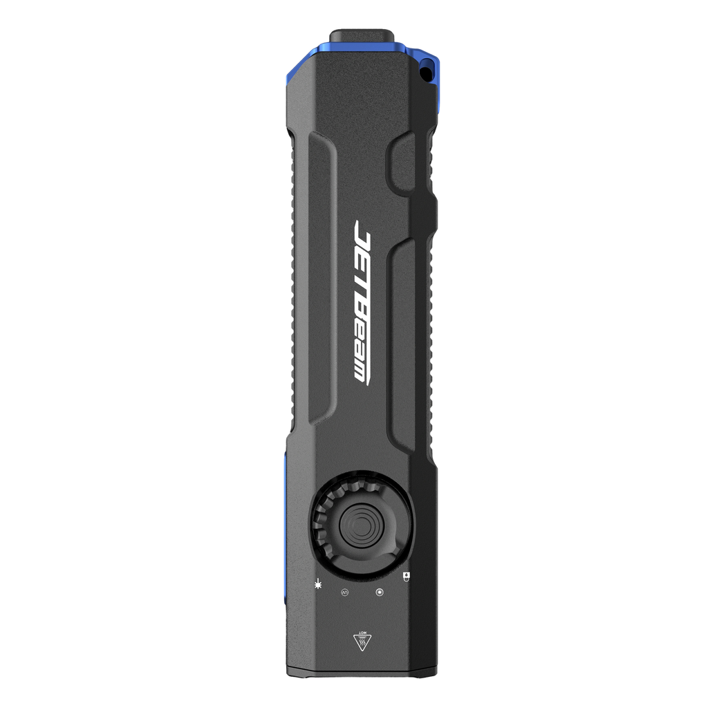 JETBEAM E26 KUNAI UV EDC FLASHLIGHT UV AND LASER 2000 LUMEN (BLACK)
