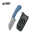 Rockhopper Fixed Blade Blue Micarta KU412C