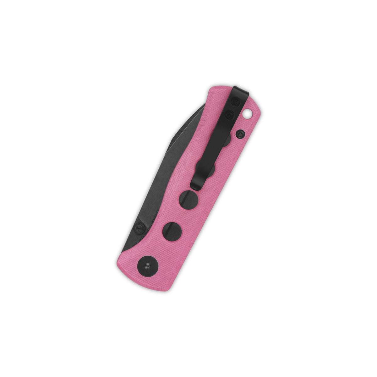 QSP Canary Folder Liner Lock Pocket Knife 14C28N Blade Pink G10 Handle (QS150-H2)