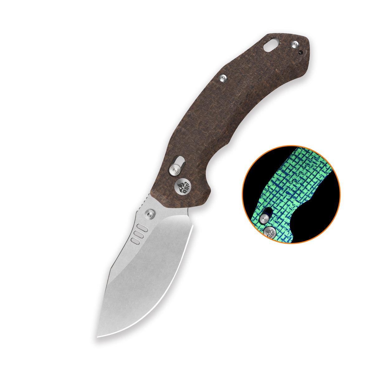 QSP Elk, Glyde Lock, 14C28N Blade
