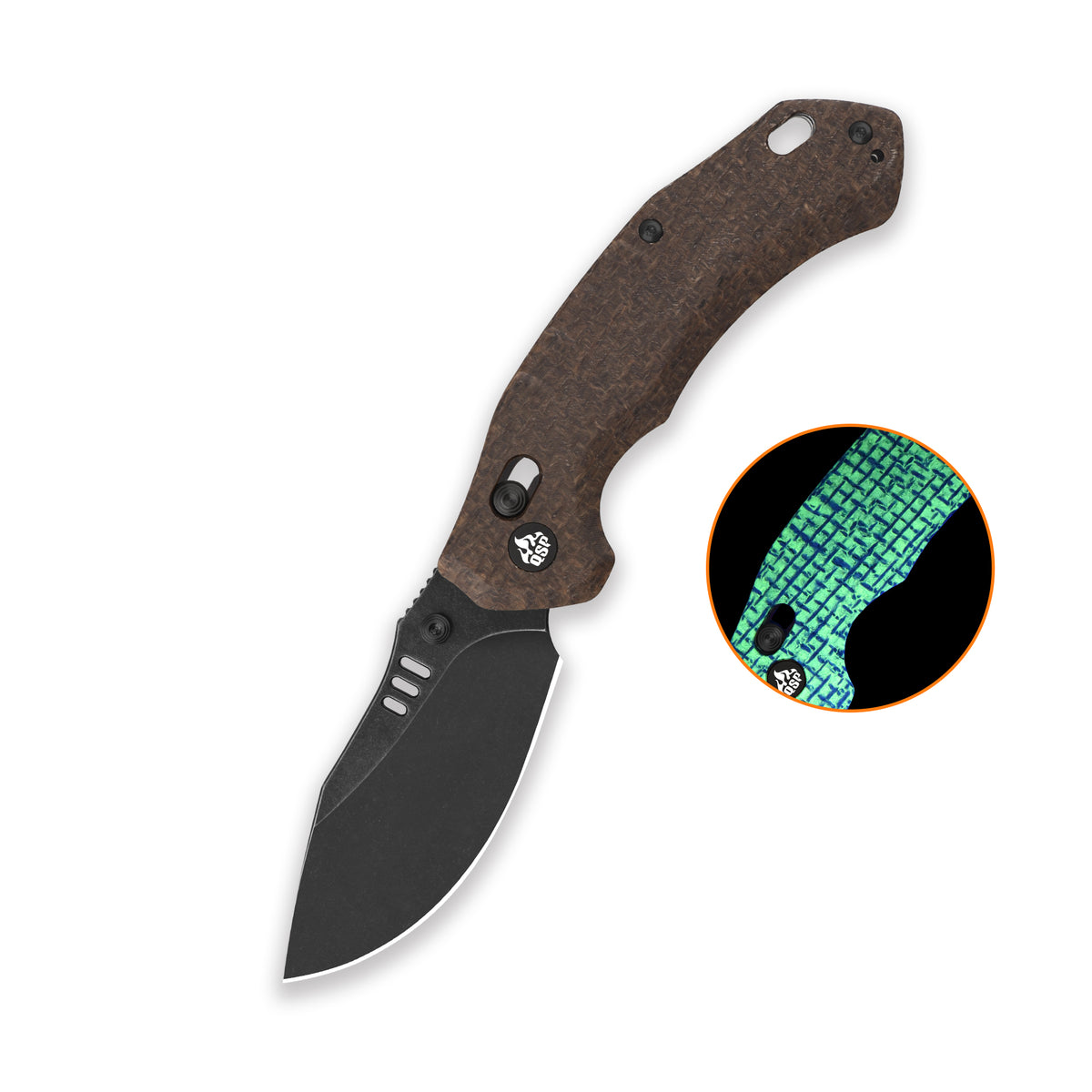 QSP Elk, Glyde Lock, 14C28N Blade
